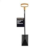 Fiskars Square Garden Spade Shovel - Steel Flat Shovel with...