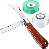 Grafting Gardening Knife for Pruning, Double Blades Garden...