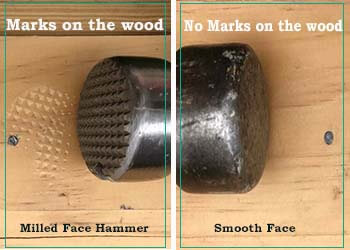 Milled Face vs Smooth Face Hammer