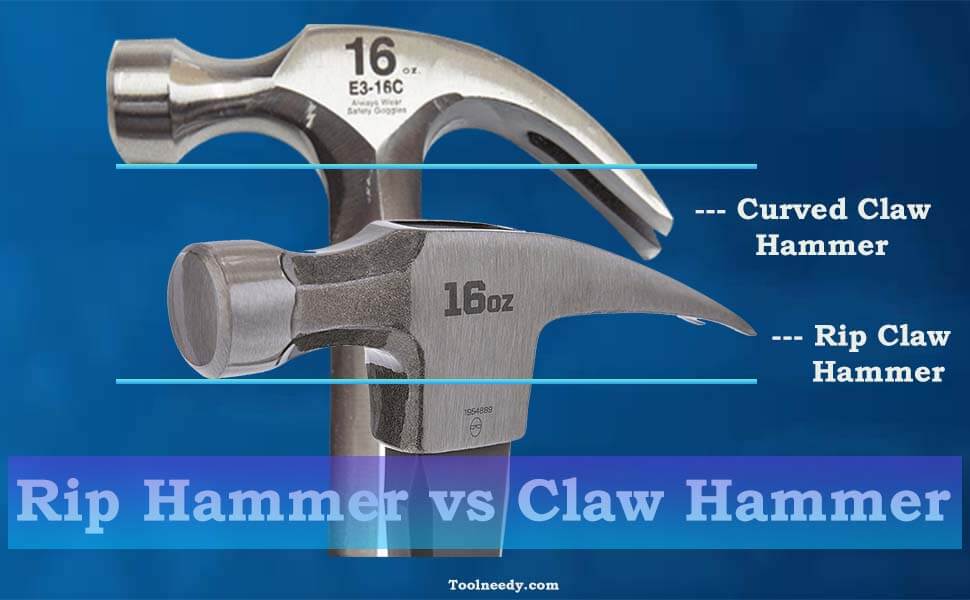 Rip Hammer vs Claw Hammer