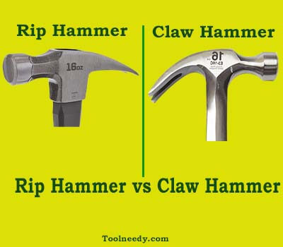 Rip Hammer vs Claw Hammer