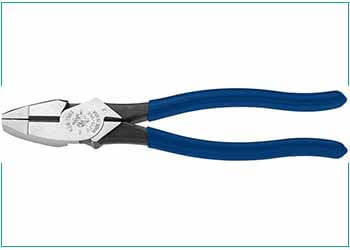 Lineman’s Wire Cutters with blue handles
